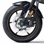 軽快でスポーティなハンドリングを実現してくれる軽量な前後17インチのホイール