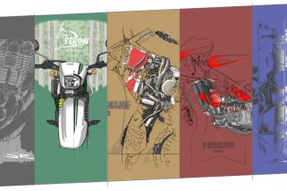 【ヤマハの本気が凄すぎる】車体デザイナーが“直接”描いた「限定Tシャツ」が芸術的！2026年1月5日までの完全予約限定