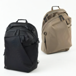 ミレスト「XTREC アシンメトリーバックパック」各¥25,300/本体W420×H490×D150㎜、メッシュパッドW270×H430×D30㎜/980g/約24ℓ/2色展開