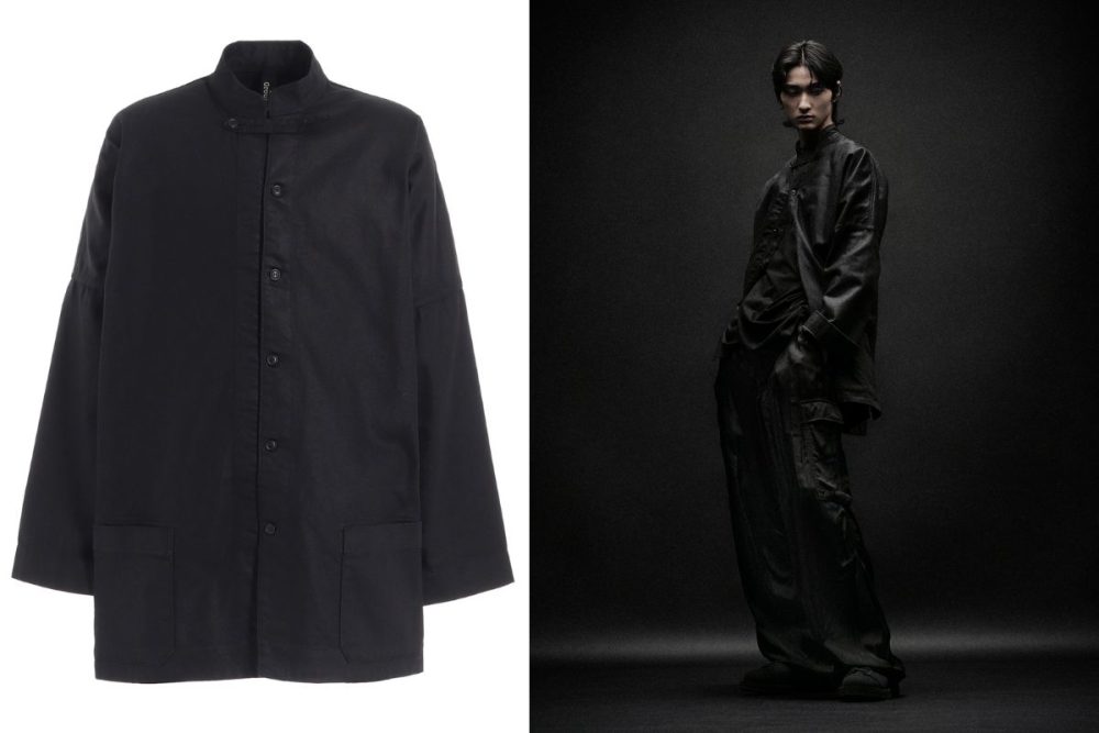 Ground Y × エドウイン「チャイナジャケット（ブラックツイル）」￥42,900