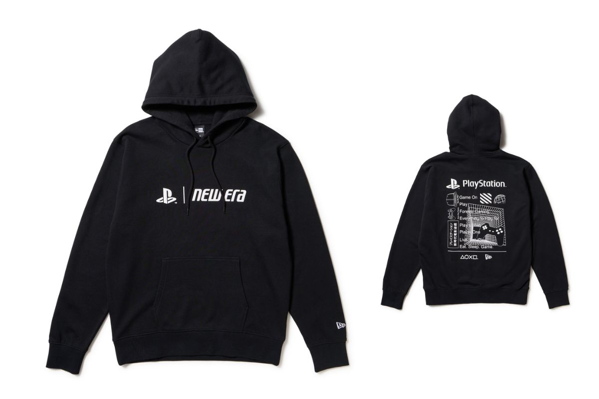 ニューエラ「スウェット プルオーバー フーディー PlayStation プレイステーション」¥10,450