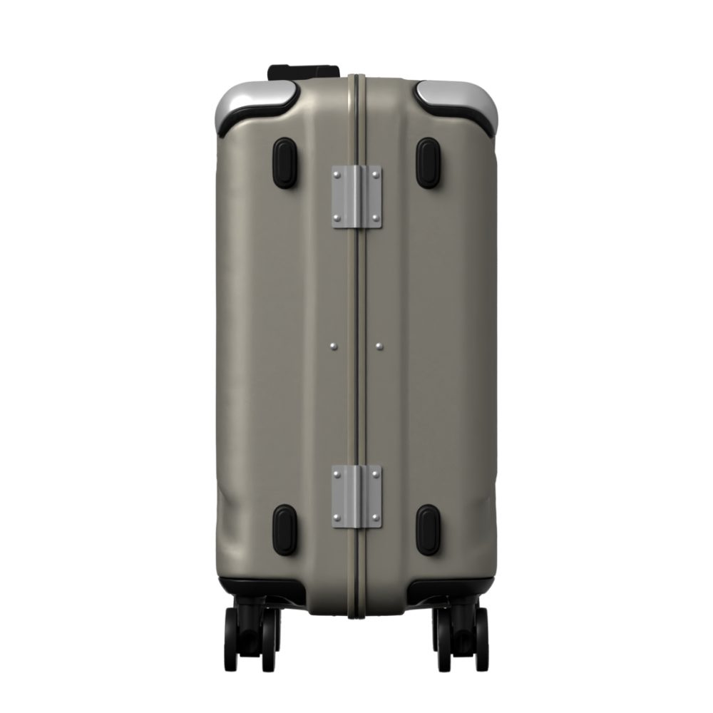 アタッシュケース風のフレーム開閉式を採用