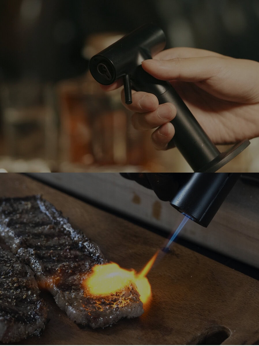 T Torch使用に必要な燃料は一般的な充填式ライターに用いられるブタンガス