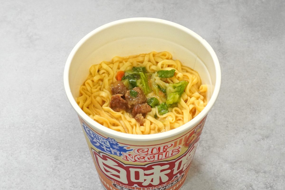 日清食品
カップヌードル 白味噌
