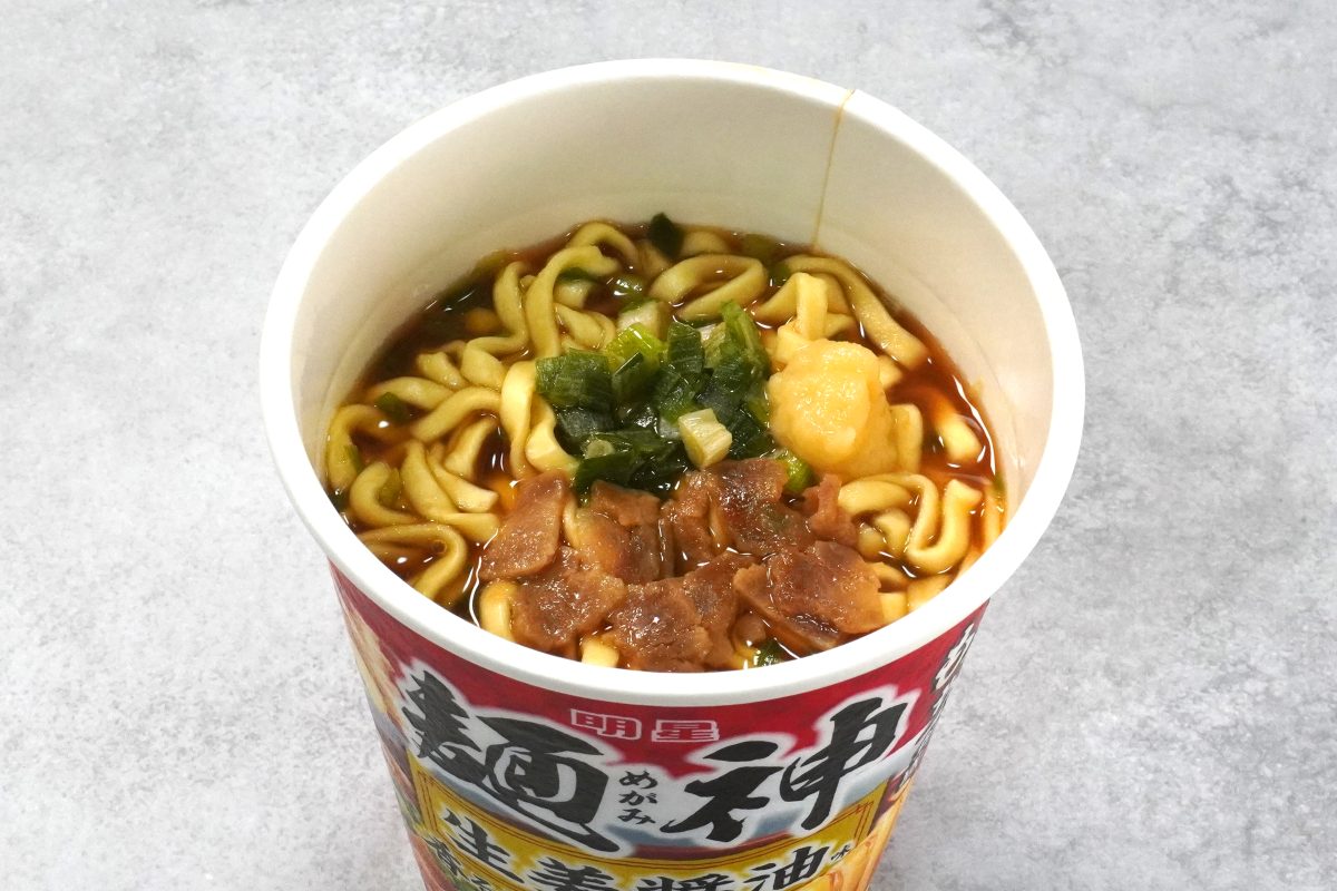 明星食品 明星 麺神カップ 生姜醤油味