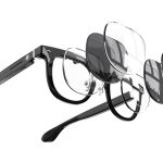次世代型AIグラス「Halliday」本体の重さは28.5gと超軽量。フル充電で12時間駆動し、もちろん度付きレンズやサングラスにもレンズ交換可能