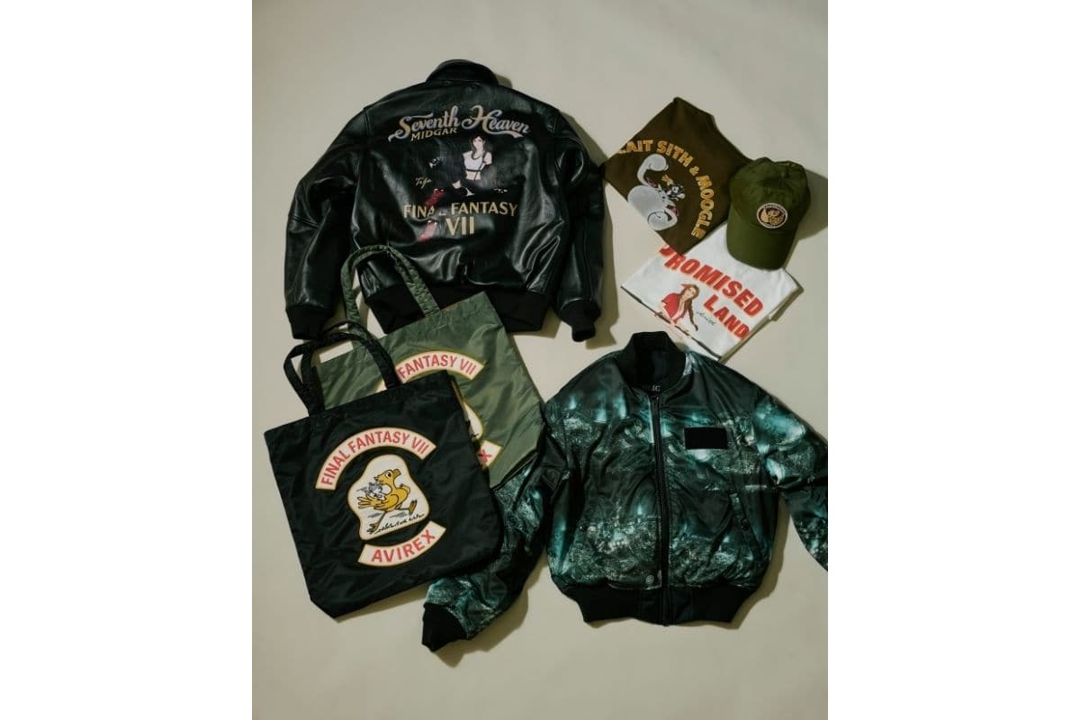 アヴィレックスとFF7がまさかの融合！エアリスやティファを刻んだ「本