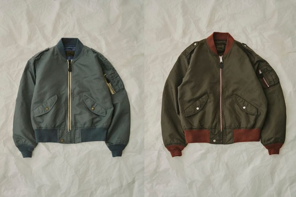 アヴィレックス&times;JSR「L-2B」各￥30,800／2色展開