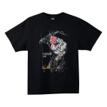 YZM400Fは、ヤマハ発動機初の4ストロークエンジンを搭載したモトクロス用ファクトリーマシンの特徴的な排気レイアウトを縦構図で書き下ろす