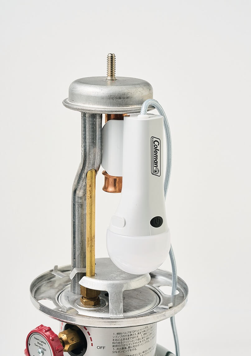 専用のLED を装着できる！