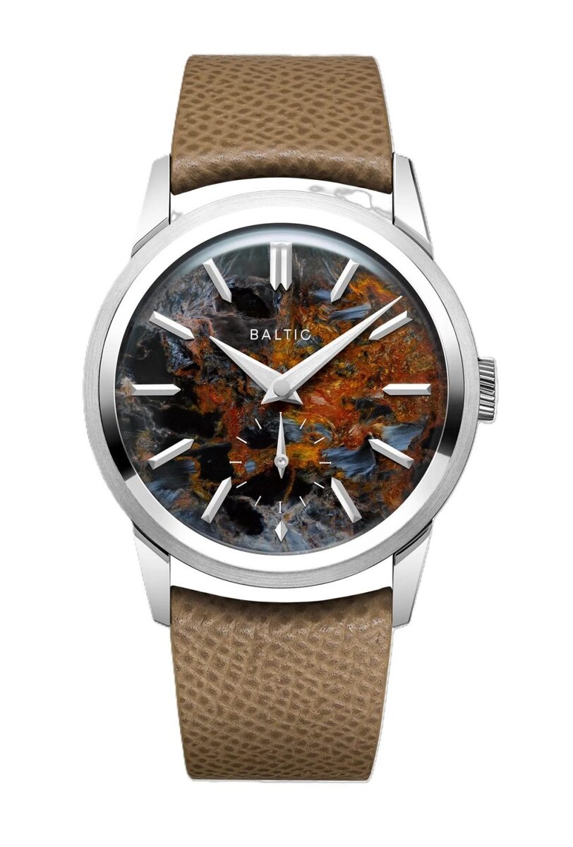 バルチック「プリズミックストーン（BL-Pri-StonePS-SCC）」￥302,500／手巻／36㎜径／パワーリザーブ約50時間／3気圧防水