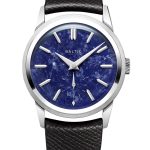 バルチック「プリズミックストーン（BL-Pri-StoneDR-SCB）」￥275,000／手巻／36㎜径／パワーリザーブ約50時間／3気圧防水