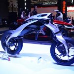 AIを搭載した自立型モデルの「モトロイドラムダ」