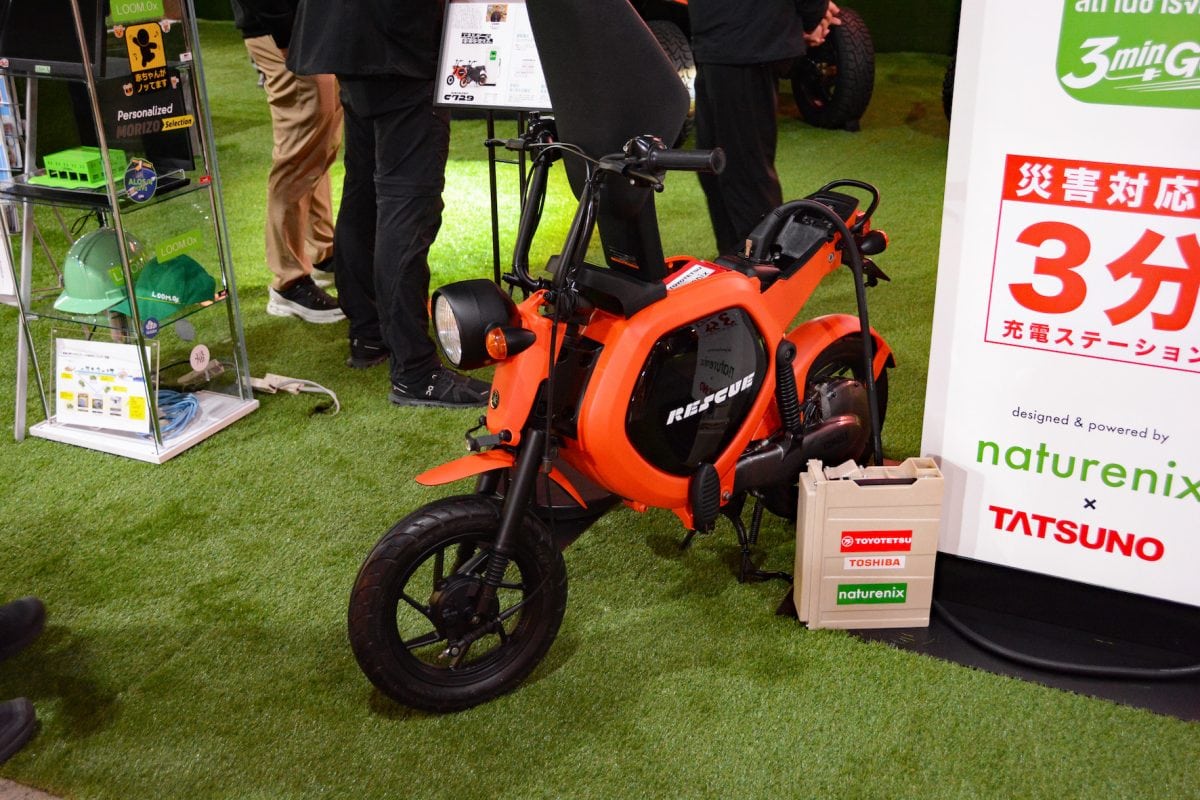 高い安全性と長寿命を実現したSCiB™を採用したバッテリーを搭載するeモビリティのC729