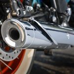 心地よいエキゾーストノートを奏でるマフラー