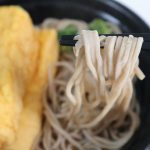 麺は柔らかめですがそれがだし巻き玉子とも合う