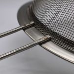 「ハンドル付き極細ワイヤーストレーナー 3点セット(87円)」 接合部も意外としっかり