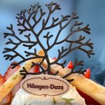 銀座並木通りの街路樹をイメージしたチュイール