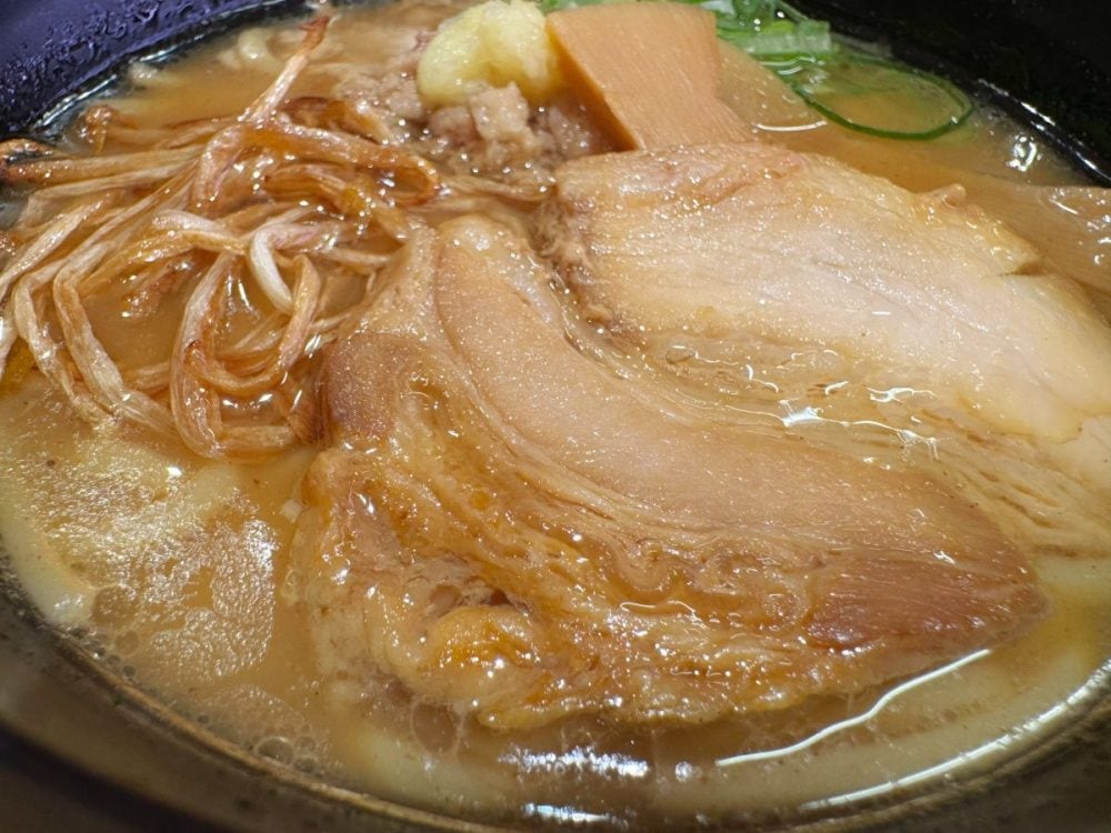 チャーシュー・メンマ・ねぎ・もやし・おろし生姜のトッピング