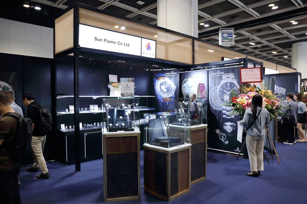 日本から唯一ブース出展していたのサン・フレイム