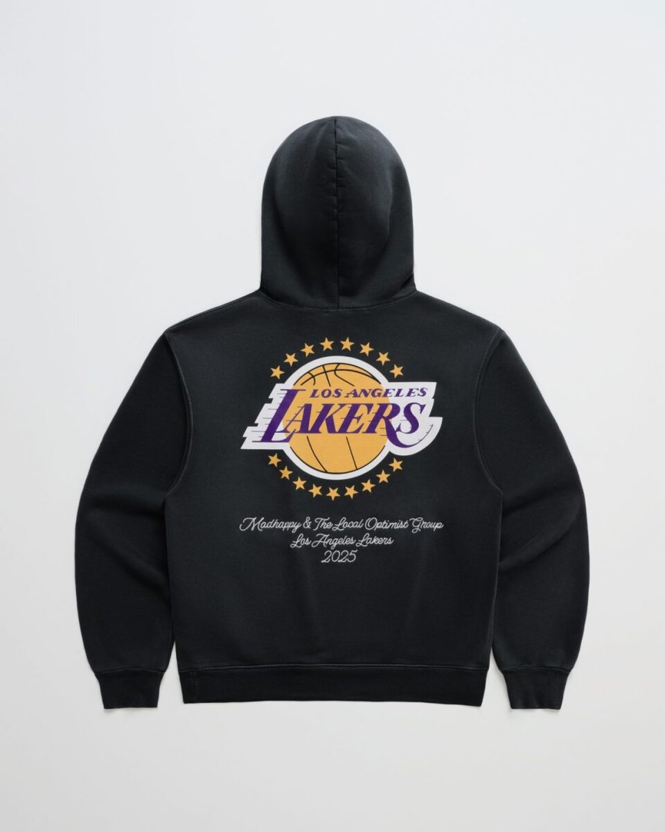マッドハッピー「Lakers Stars Fleece Hoodie」￥44,000