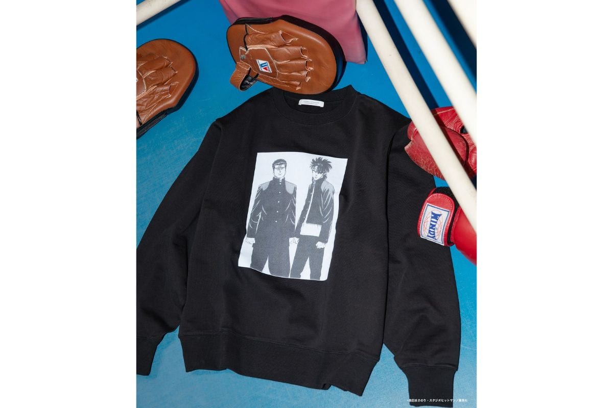 ジャーナルスタンダード「ろくでなしBLUES プリント スウェット(ブラックB)」¥14,300