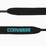 シューレースの先に入ったCONVERSEロゴ