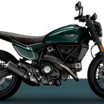 エレガントでシャープな印象を与える魅力的な新色を纏い登場したドゥカティのスクランブラーナイトシフト