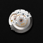 38㎜モデルには、スイス製自動巻きムーブメント「Soprod P024」を搭載