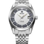 ニバダ・グレンヒェン「アンタークティック・グレイシャー」￥231,000／自動巻／38㎜径／パワーリザーブは38時間／10気圧防水※1月末発売予定