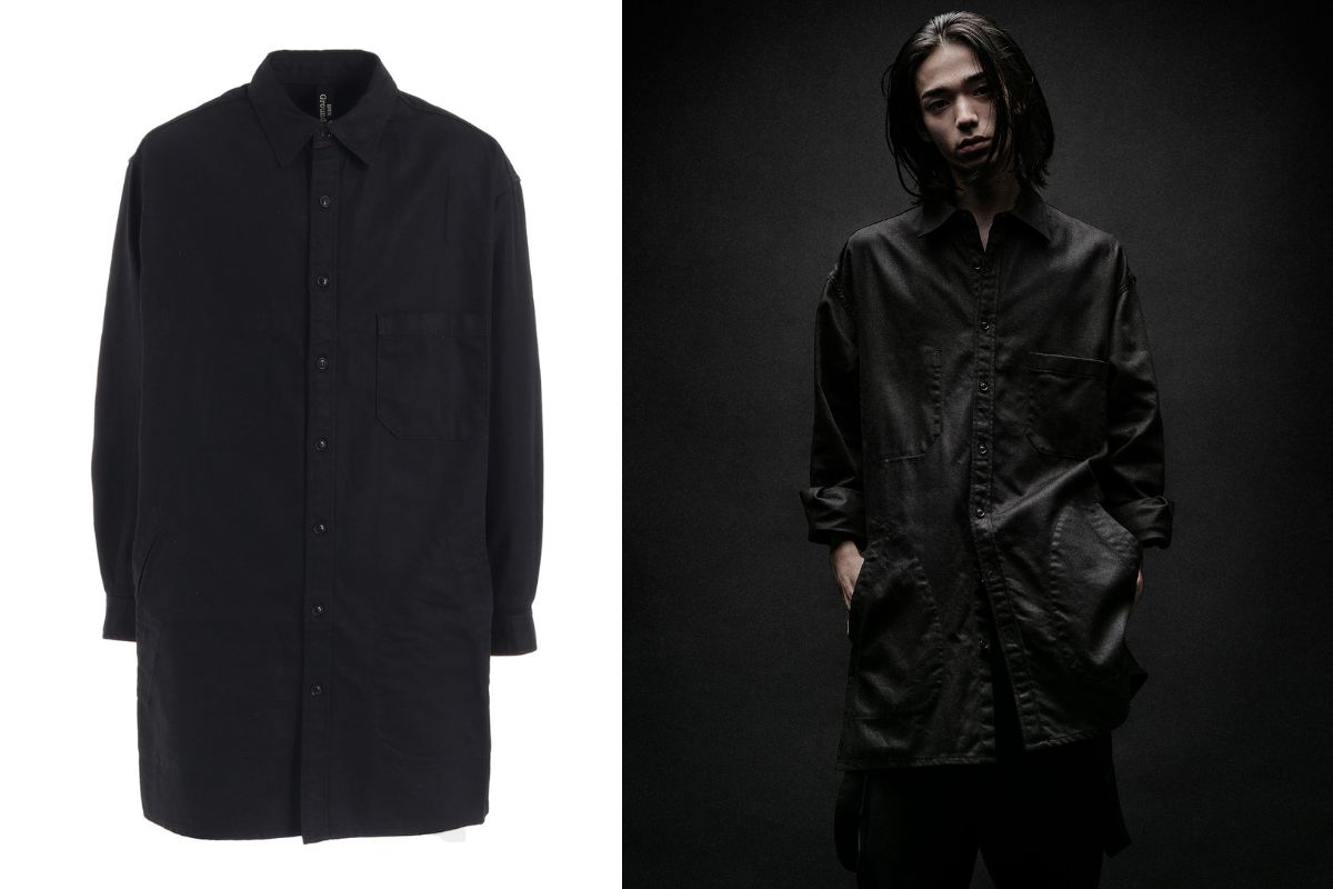 Ground Y × エドウイン「ワークジャケット(ブラックツイル)」¥42,900