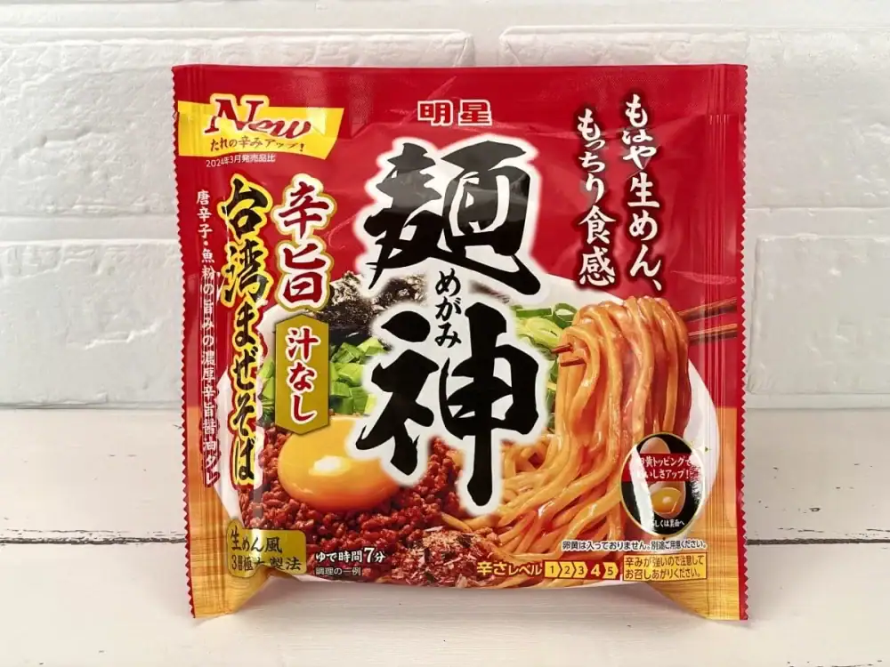 明星食品
明星 麺神 辛旨台湾まぜそば