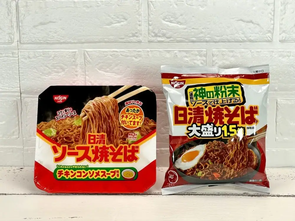 日清食品
日清ソース焼そばカップ チキンスープ付き