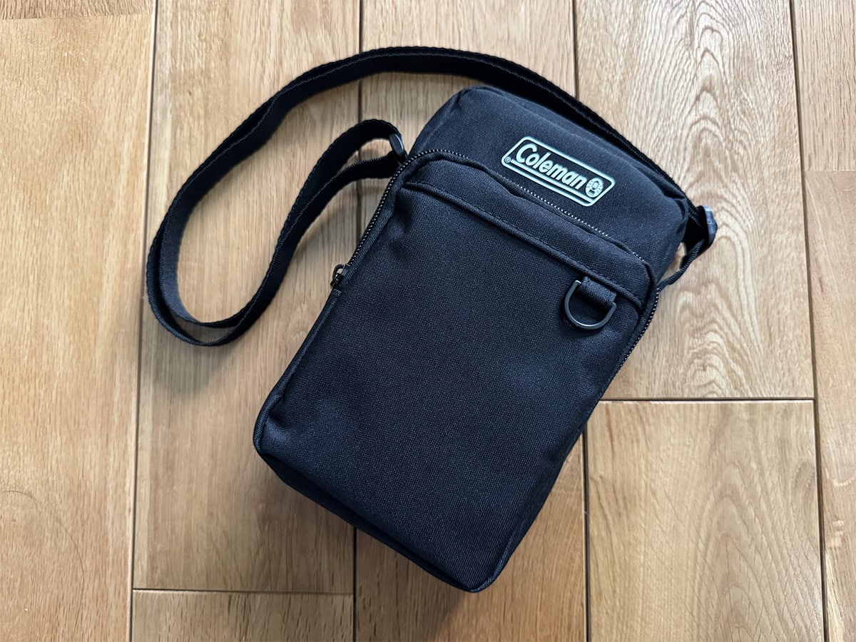 Coleman
「キーリング付き2層ショルダーバッグ」
サイズ(約)H21×W12×D4.5cm ストラップ最長:124cm