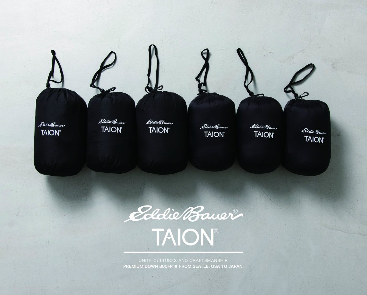 【タイオン10周年】コレは欲しい！　エディー・バウアーの名作ダウン「スカイライナー」をアレンジしたコラボダウンが登場