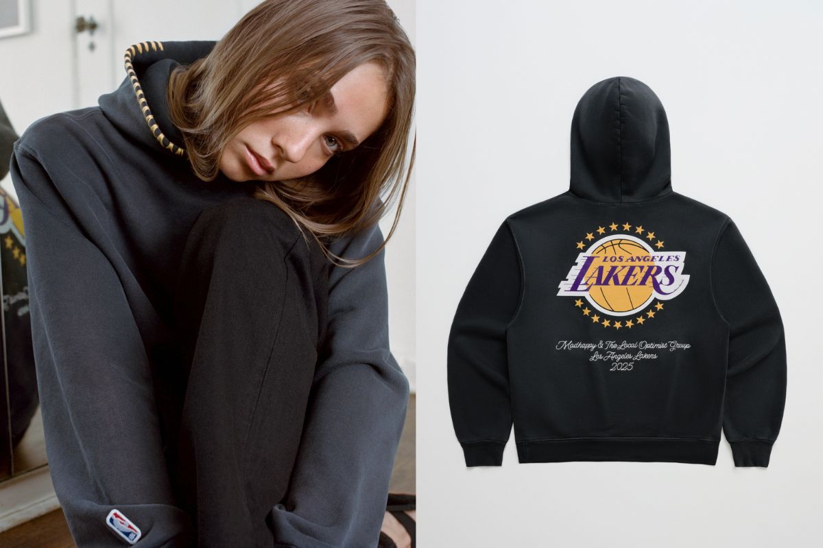 マッドハッピー「Lakers Stars Fleece Hoodie」¥44,000