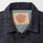 ブランドを刻印したレザーラベルも国産