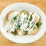 ネギのシャキシャキ食感と辛味がクセになりそうな大人味のたこ焼き！