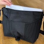 A4サイズのファイルも難なく収納できる