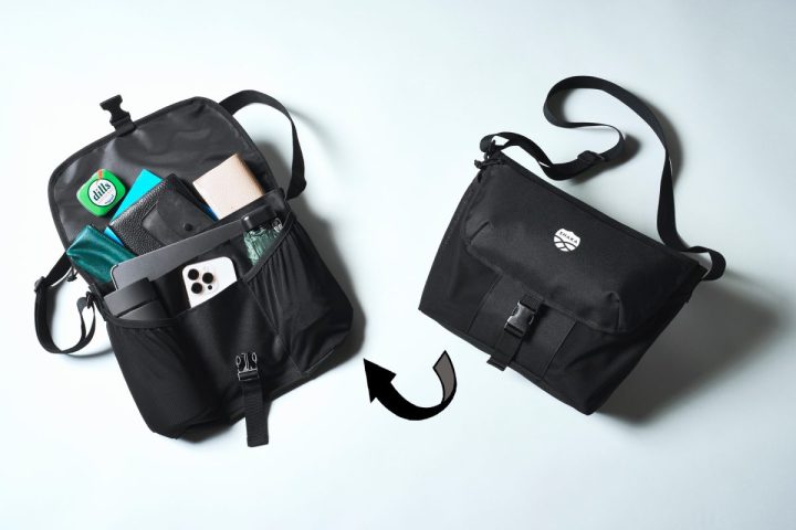 【創刊18周年だからできた超豪華付録】「シャカの8ポケットバッグ」は13インチPCも整理！仕事にも休日にも最強の神メッセンジャー