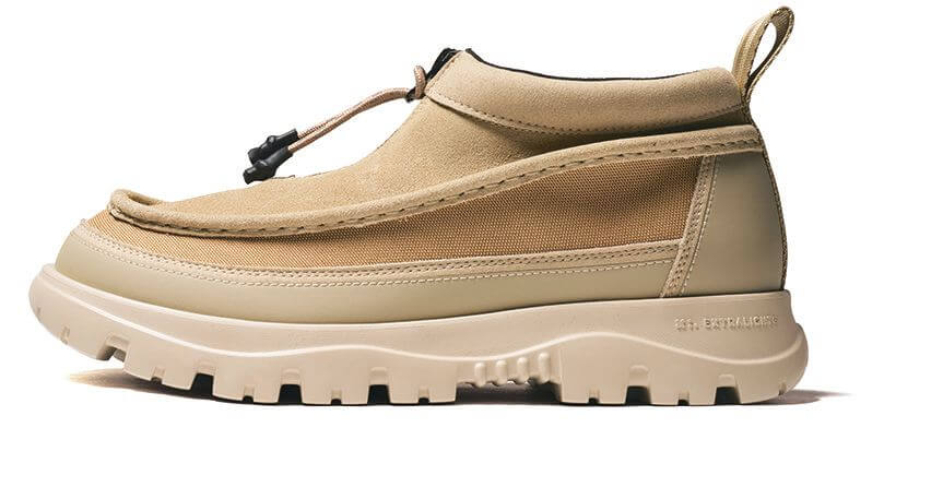 シャカ　ジップモカシンブーティーEX　SAND