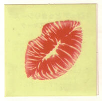 どっきりシール「口紅」