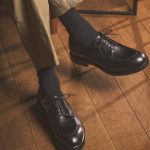 ノルウェージャンウェルト製法の本格Vチップダービー