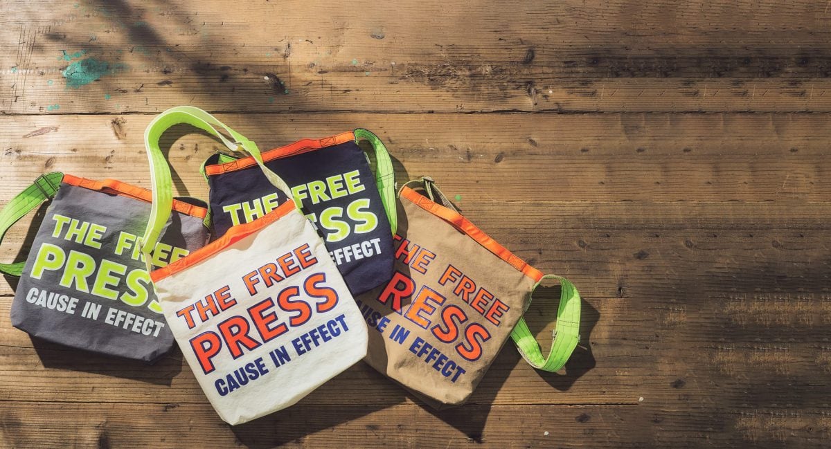 CIE
ニュースペーパー バッグ BOY BAG
各¥12,100