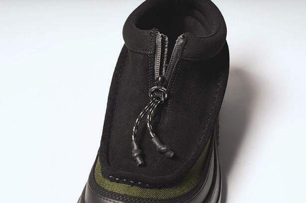 ジップコードがアクセント