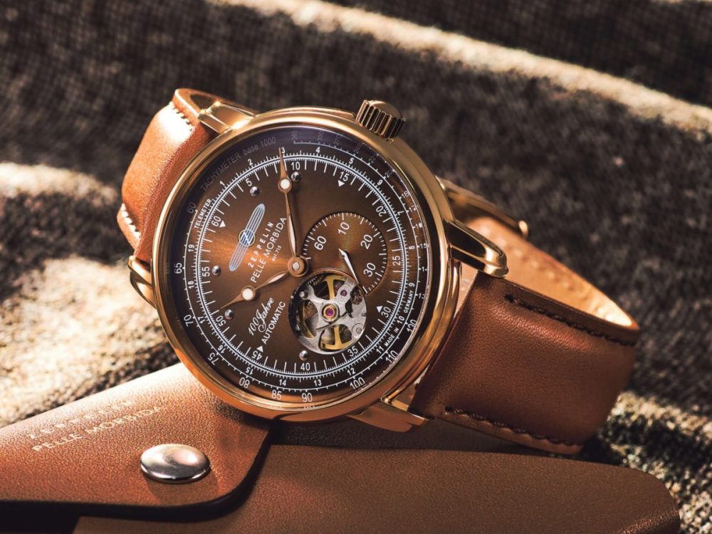 ツェッペリン&times;ペッレ モルビダ　100周年記念シリーズ オープンハート オートマティック