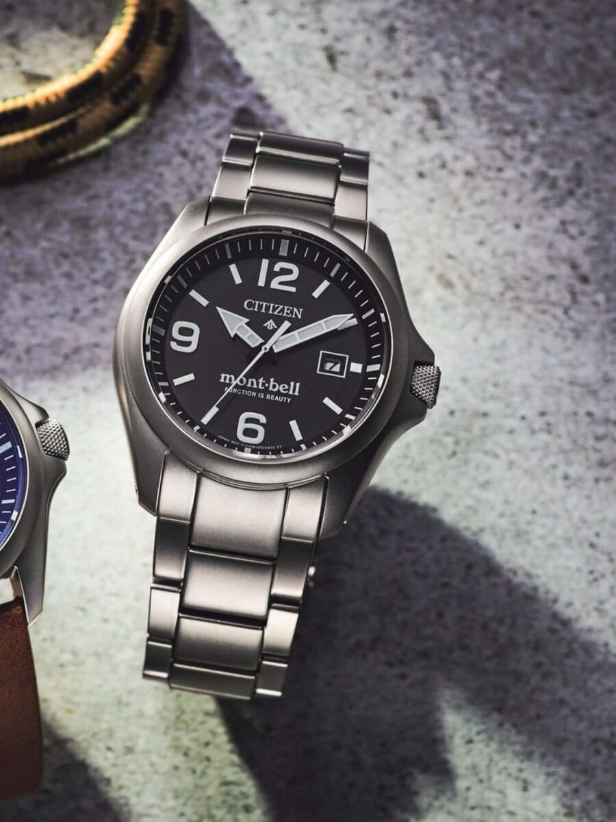 シチズン&times;モンベル　プロマスター メタルバンドモデル