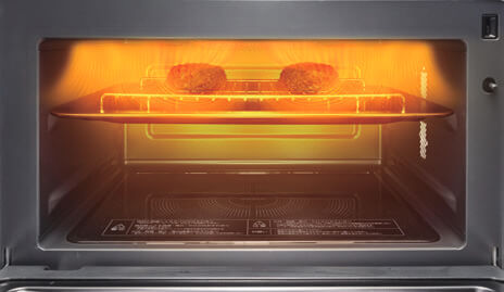 マイクロ波＋熱風