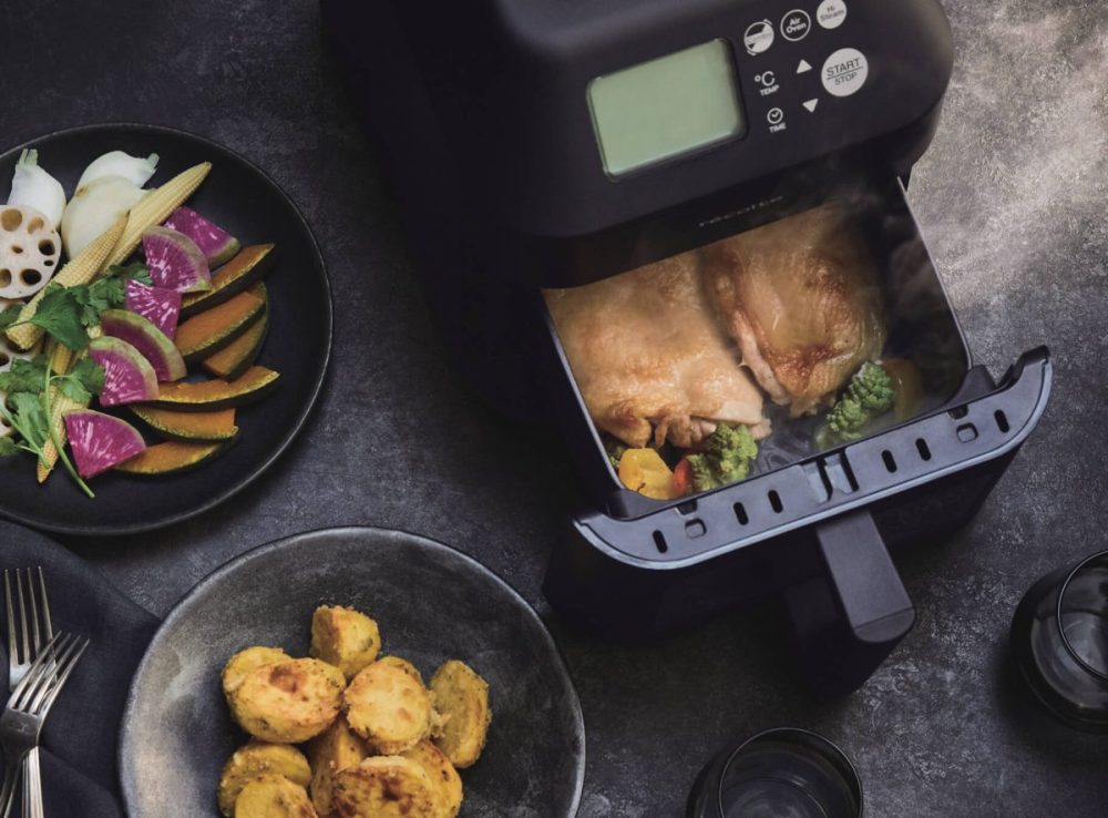 レコルトの蒸気と熱風の両モード搭載のコンベクションオーブン