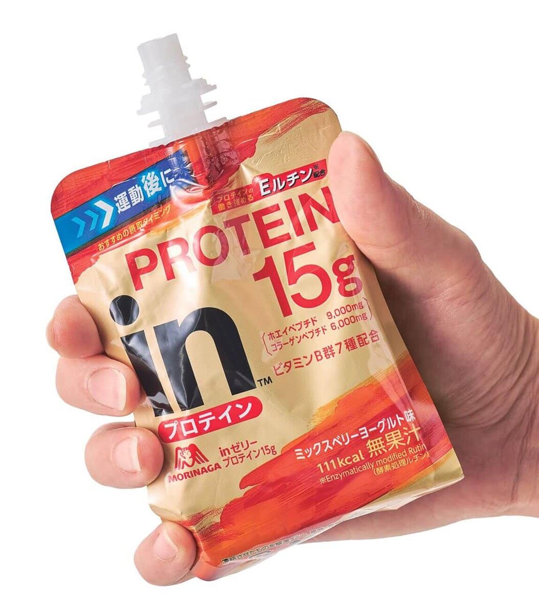 森永製菓
inゼリー プロテイン15g
￥313（編集部調べ）